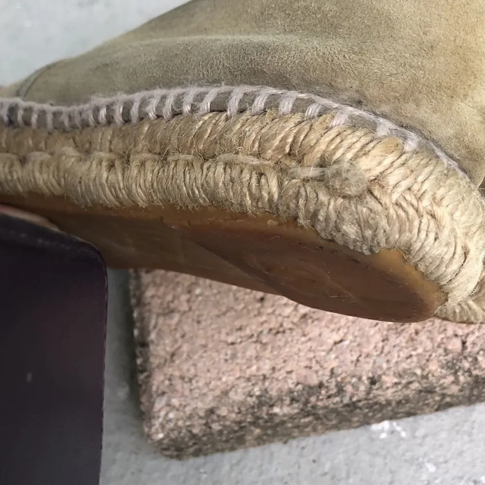 Chanel  Leather espadrilles